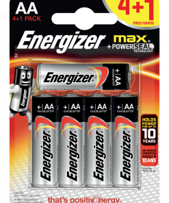 Energizer Max AA 4+1 - Pack of 5