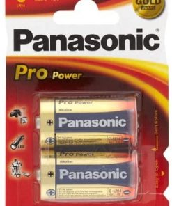 Panasonic GOLD Pro Power C Batteries - Pack of 2