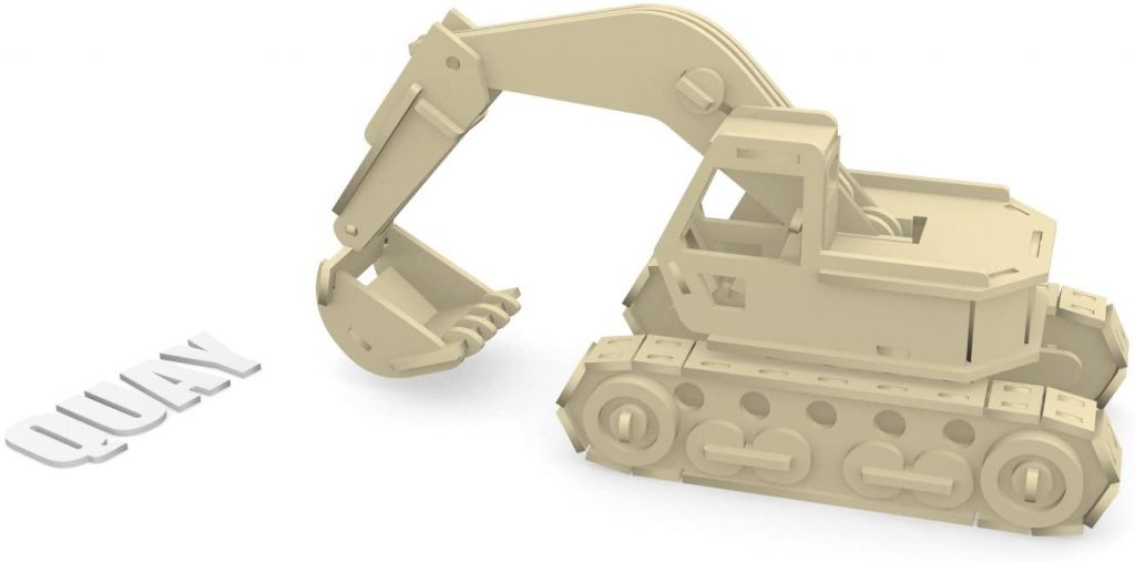 Woodcraft Construction Kit EXCAVATOR