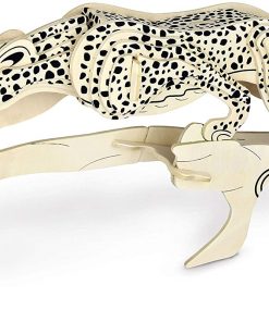 Woodcraft Construction Kit LEOPARD