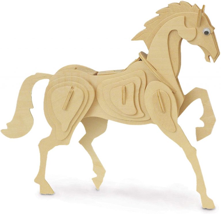 Woodcraft Construction Kit HORSE