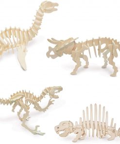 Woodcraft Construction Kit DINASOUR SET 3