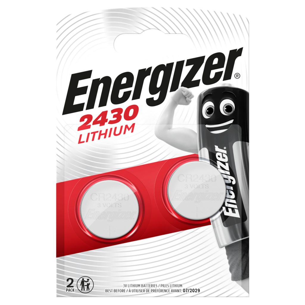 Energizer CR2430 Battery Pack of 2