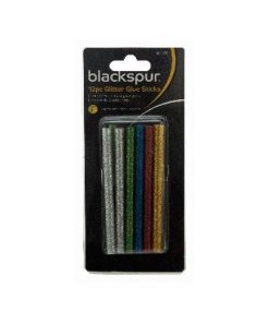 Blackspur 12 Piece Glitter Glue Sticks 100 x 7mm