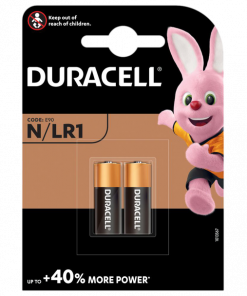 Duracell N 1.5V MN910 Alkaline Batteries - Pack of 2