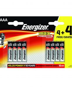 Energizer Max AAA 4+4 - Pack of 8