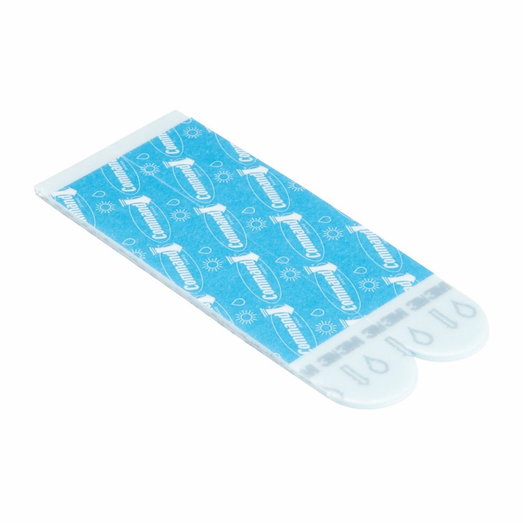 3M Command Water Resistent Bathroom Replacement Strips 4pk Large