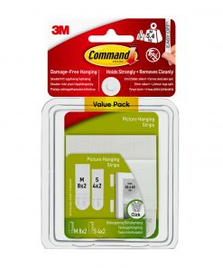 3M Command Value Pack 4 Small 8 Medium
