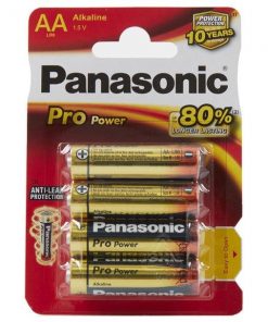 Panasonic GOLD Pro Power AA Batteries - Pack of 4